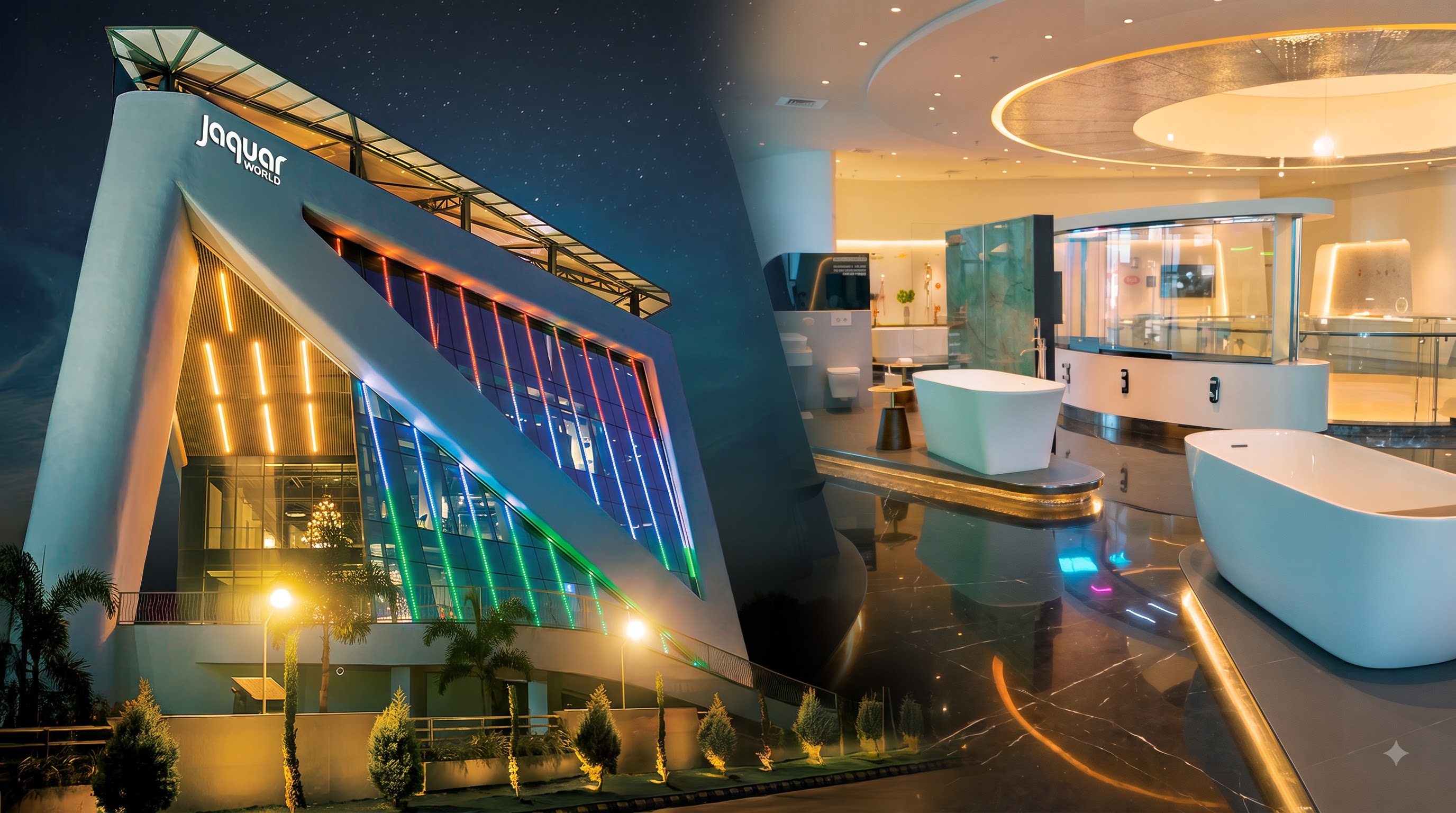 An interior at the Jaquar Experience Centre